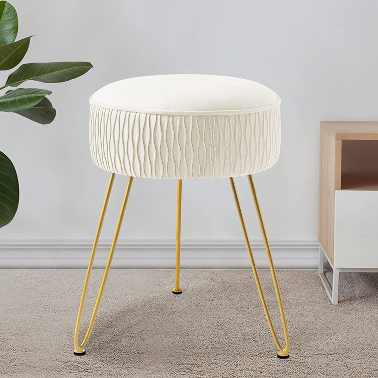 Vanity cheap stool velvet